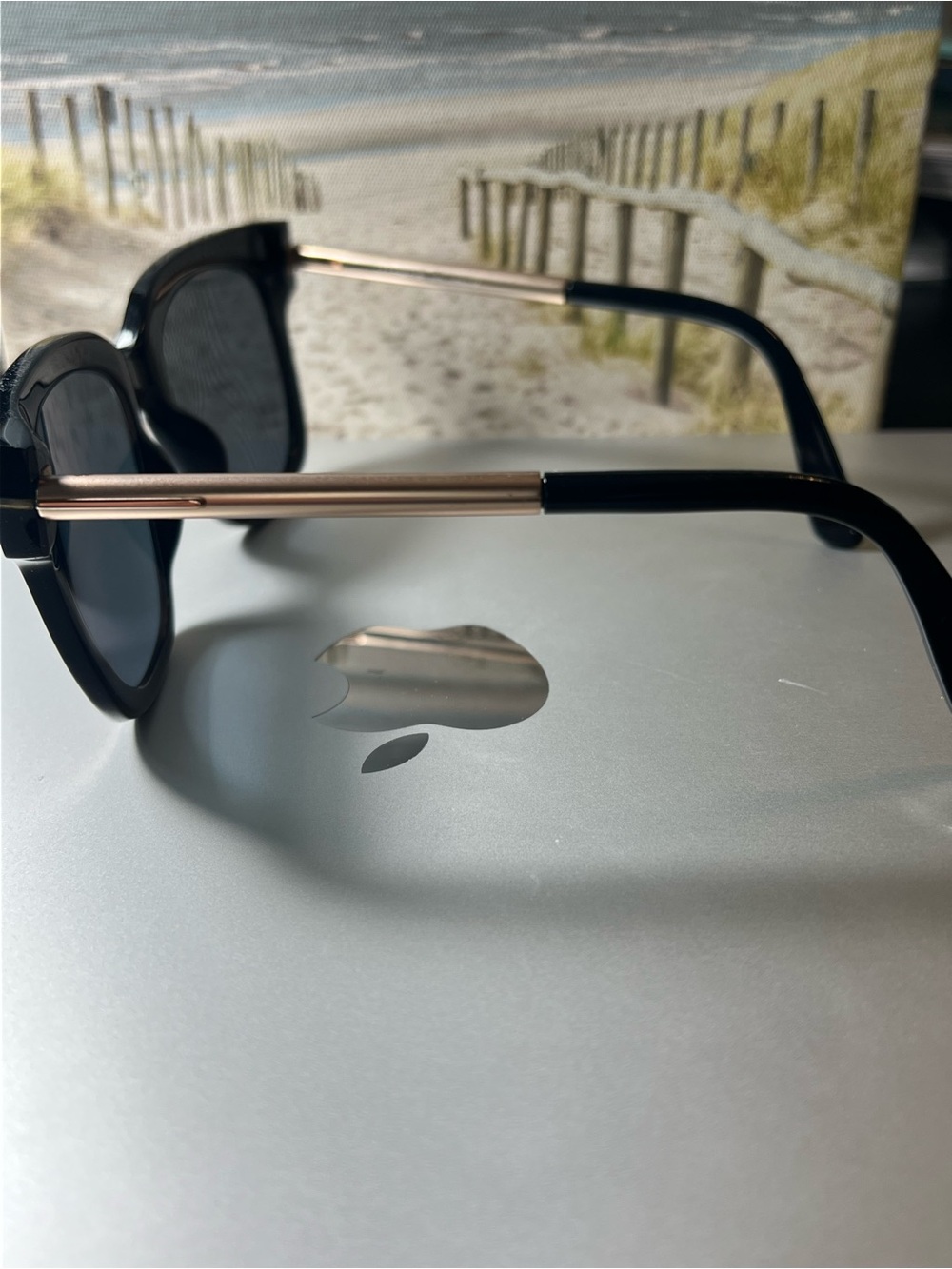 Tom Ford Black Square Sunglasses with Dark Lenses - Picture 6 of 13